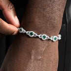 Emerald G-link Bracelet