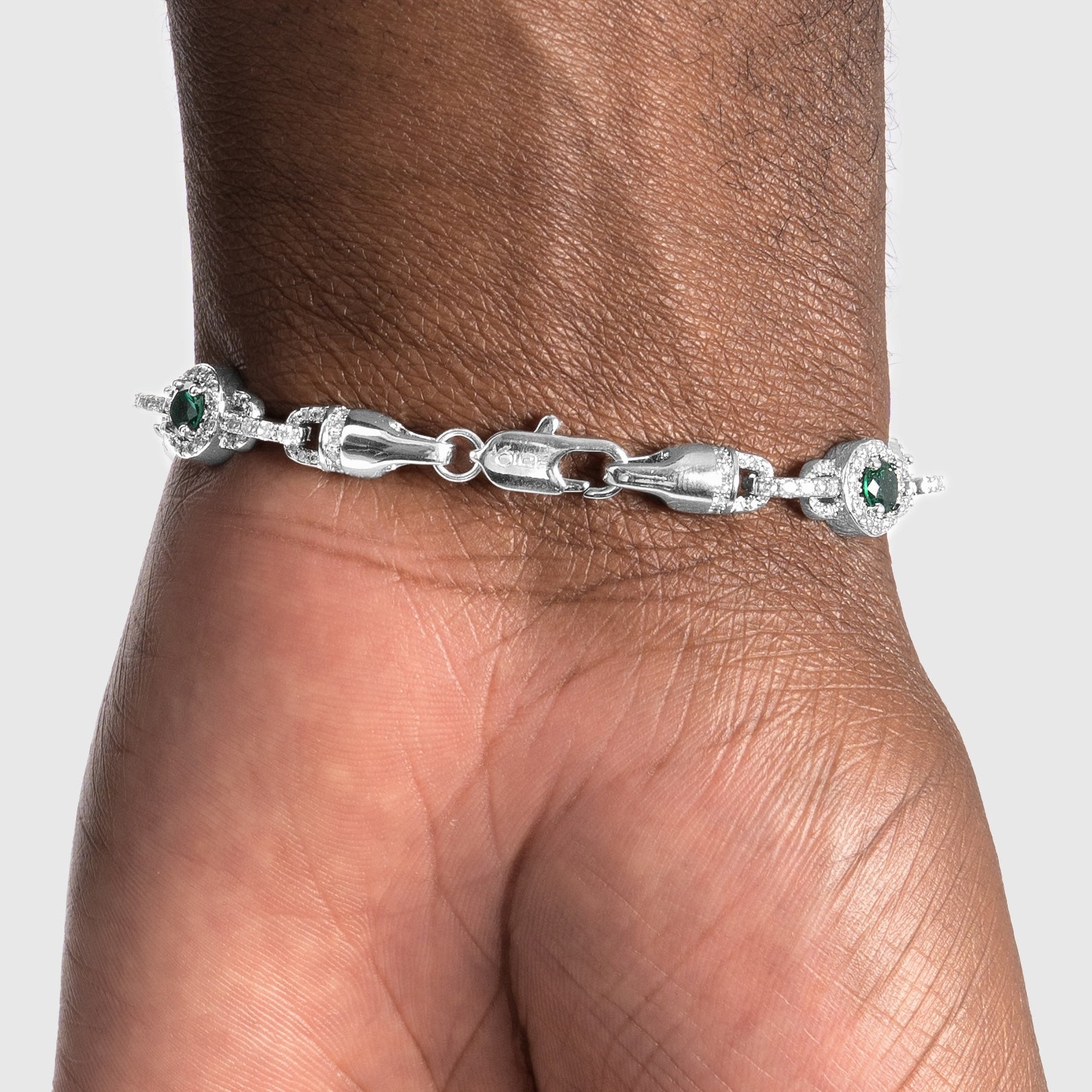 Emerald G-link Bracelet
