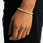 5mm Tennis Bracelet Gold