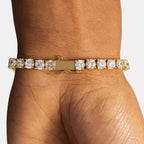 5mm Tennis Bracelet Gold