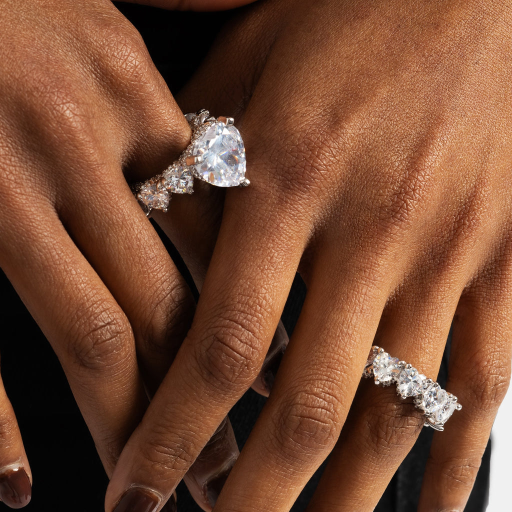 Heart Cut Rings Bundle