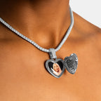 Heart Locket Custom Picture Pendant