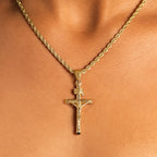 Crucifix Pendant Gold