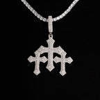 Triple Cross Pendant