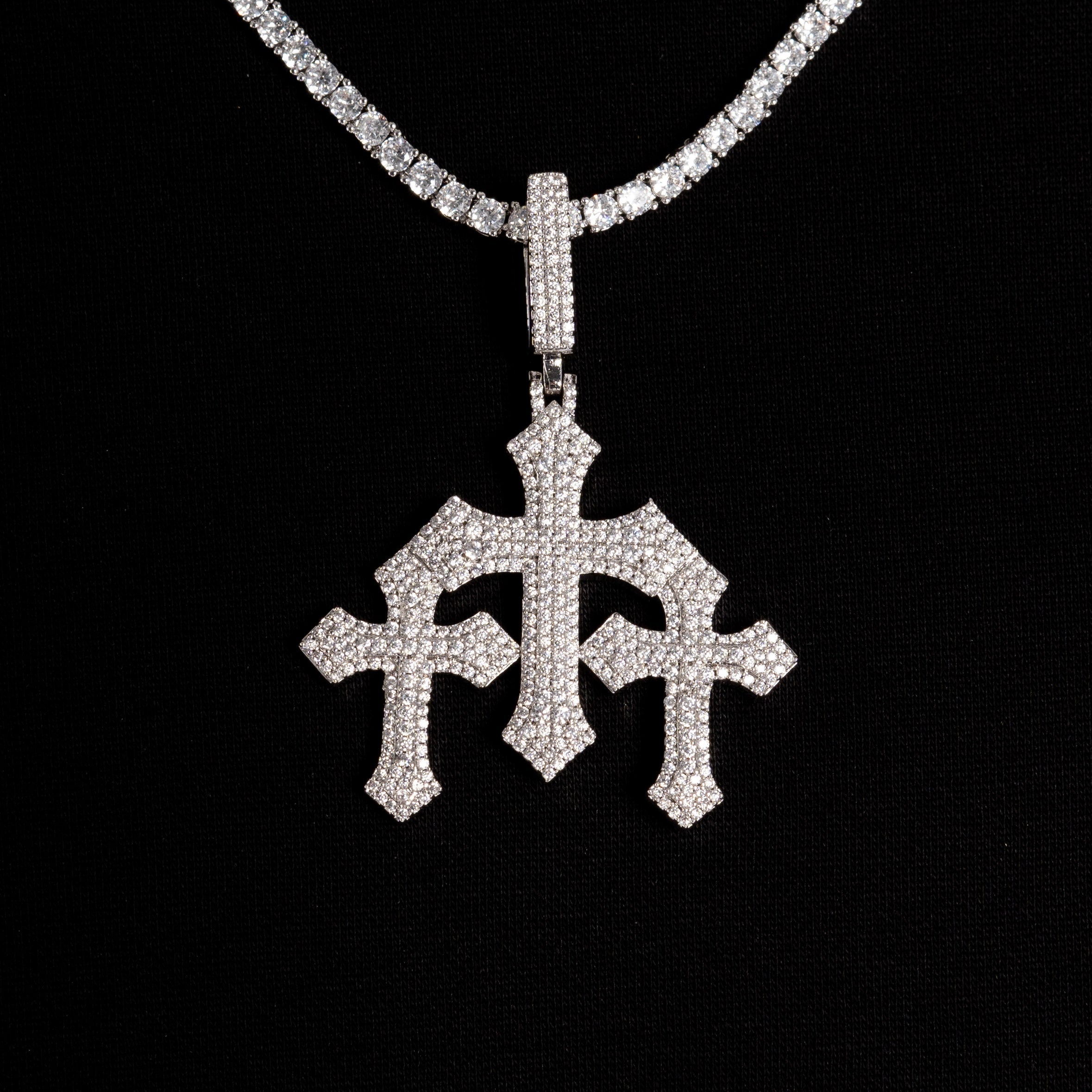 Triple Cross Pendant