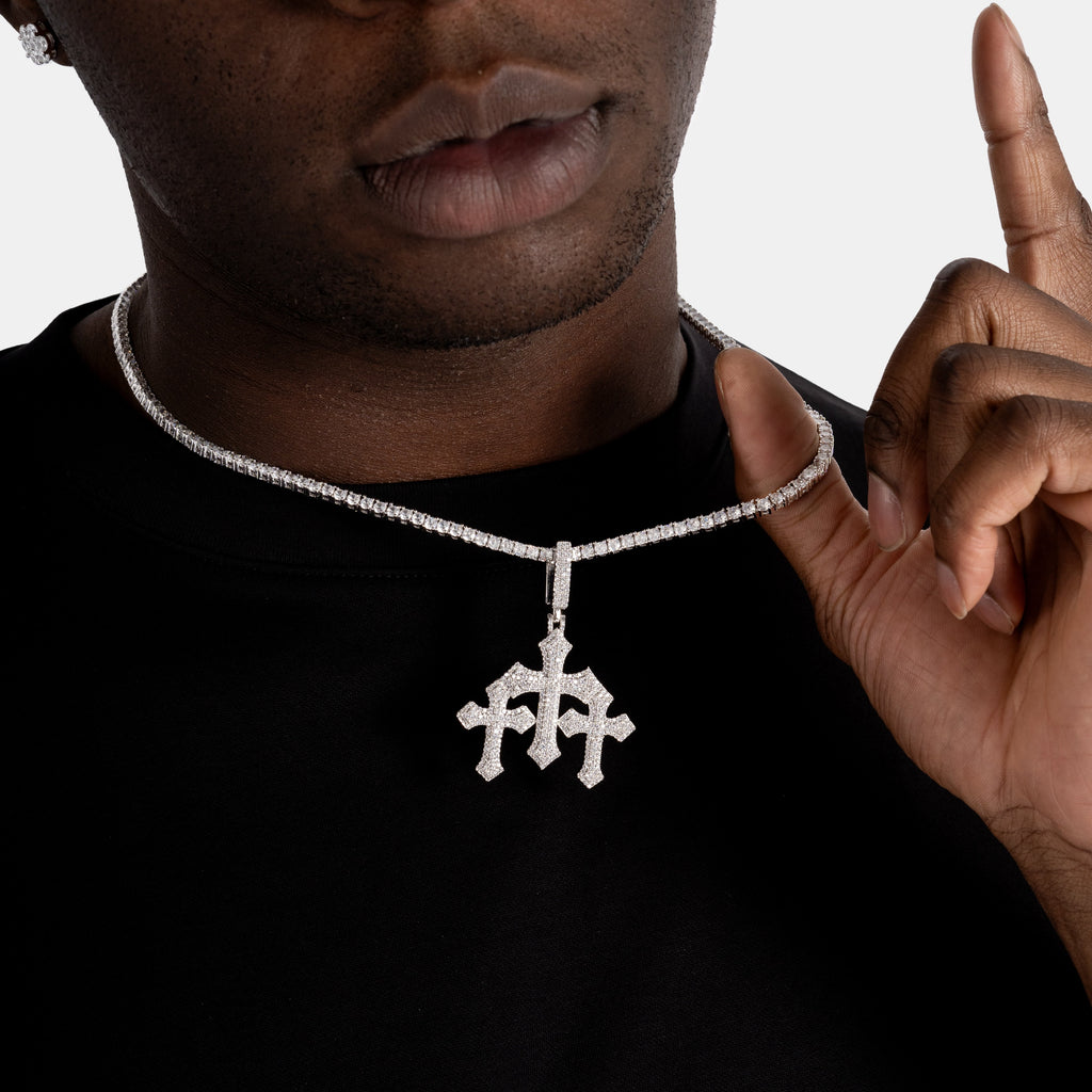 Triple Cross Pendant