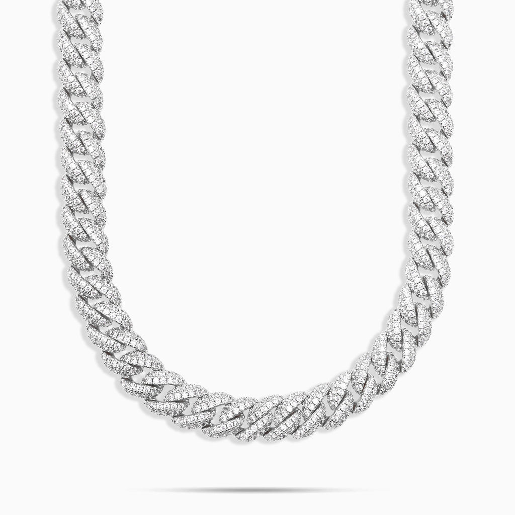 8.5mm Iced Cuban Chain