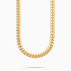 8mm Cuban Link Chain Gold