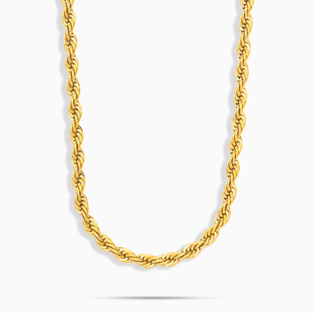 3mm Rope Chain Gold