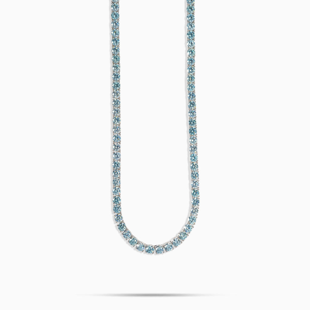 5mm Blue Tennis Chain