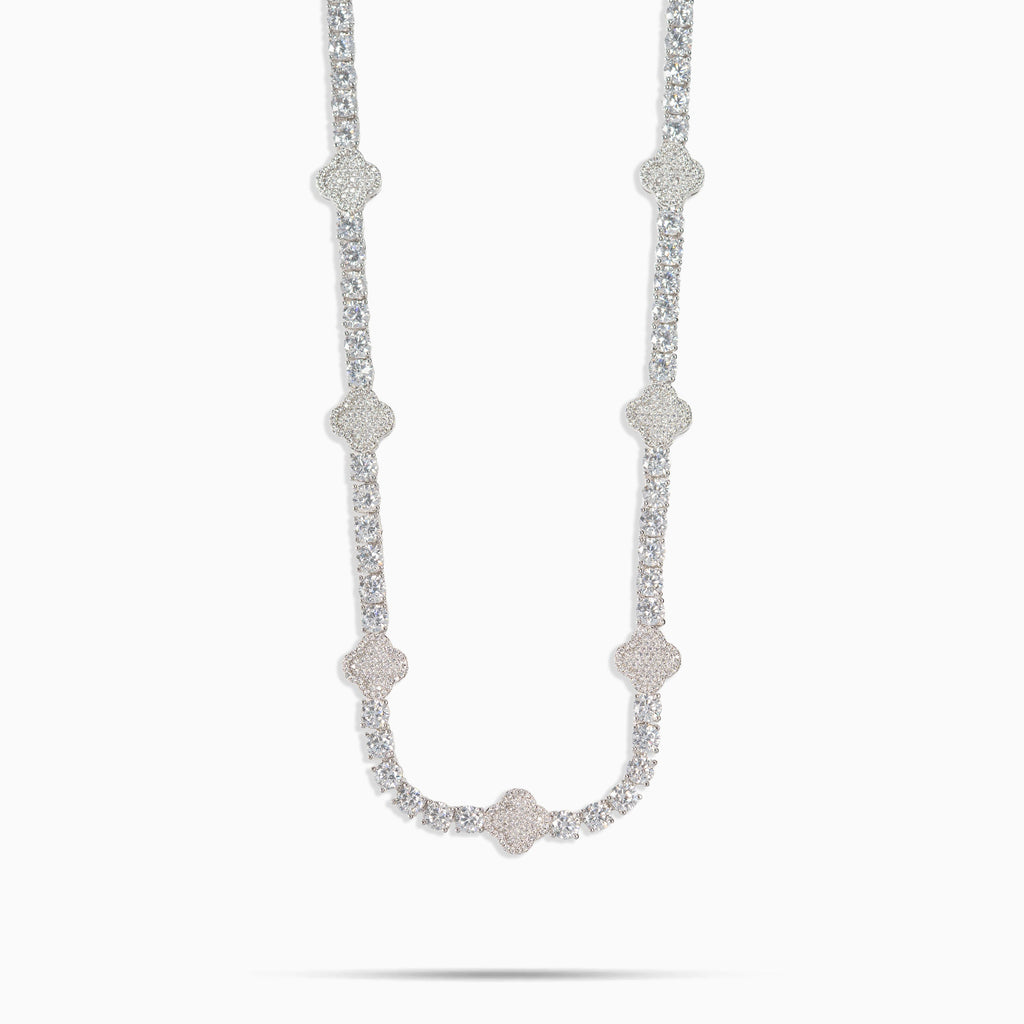 Clover Leaf Tennis Chain