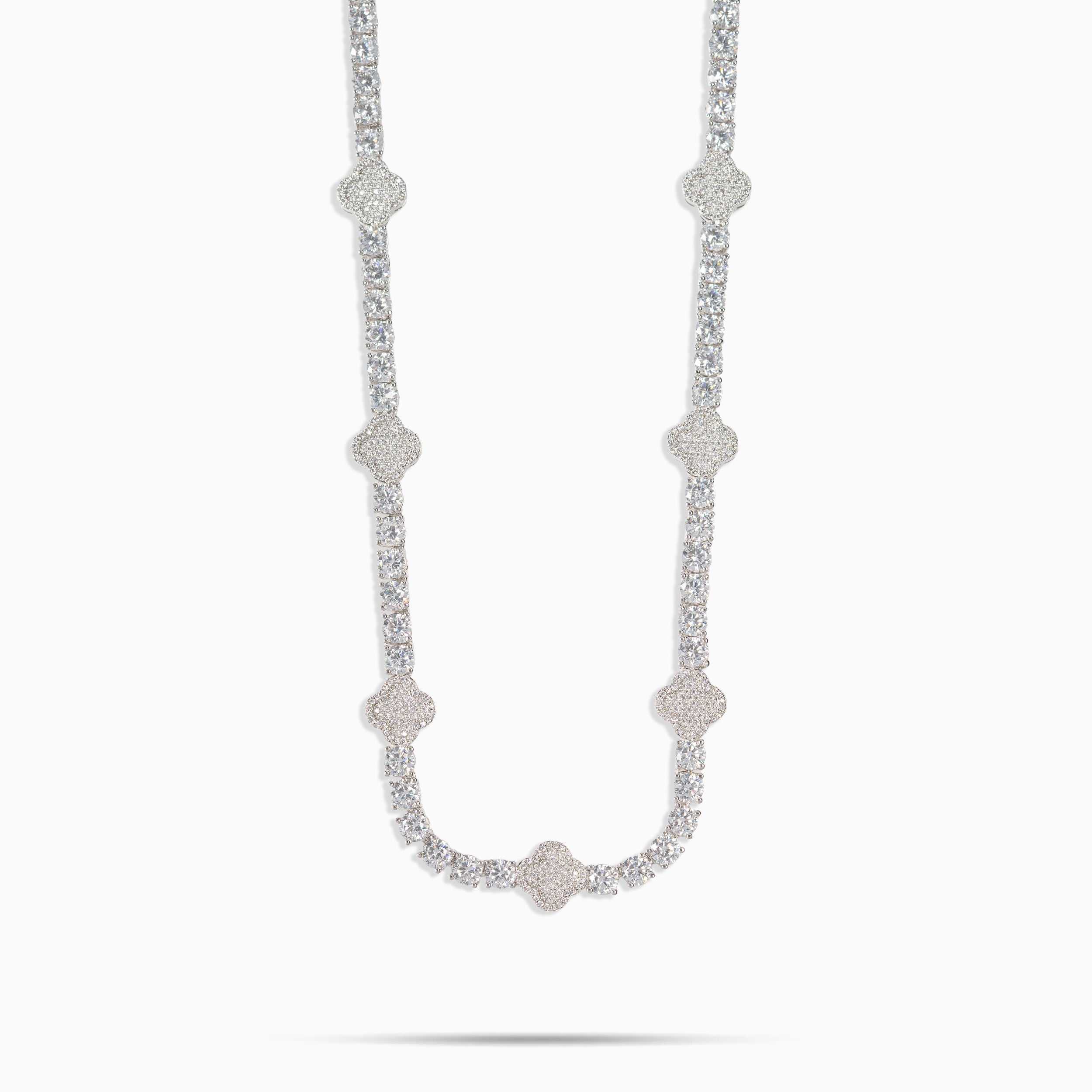 Clover Leaf Tennis Chain