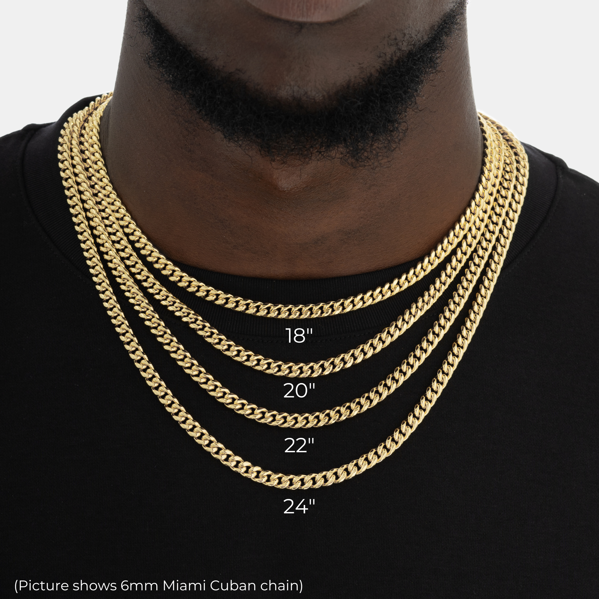 12mm Cuban Link Chain Gold