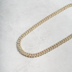 12mm Prong Cuban Chain Gold