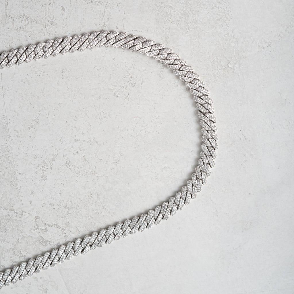 8mm Prong Cuban Chain