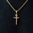 Crucifix Pendant Gold