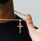 Crucifix Pendant Gold