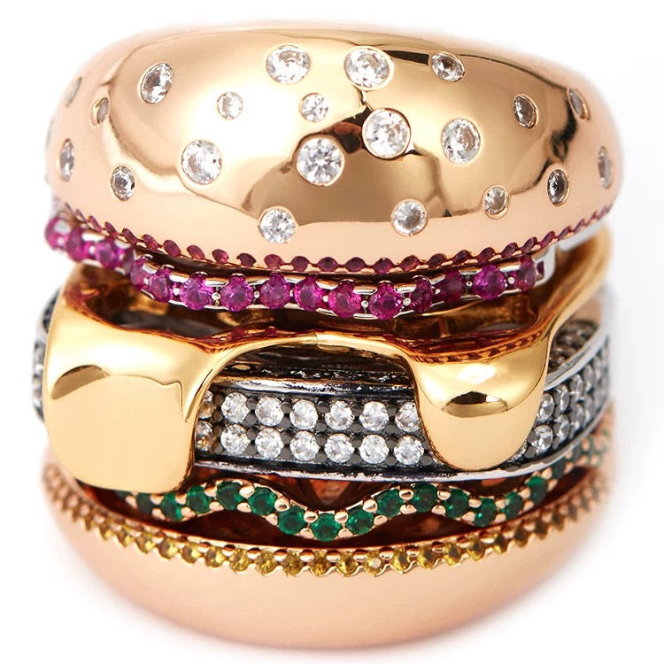 The GUD BURGER - Burger Stack Ring