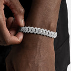 12mm Prong Cuban Bracelet