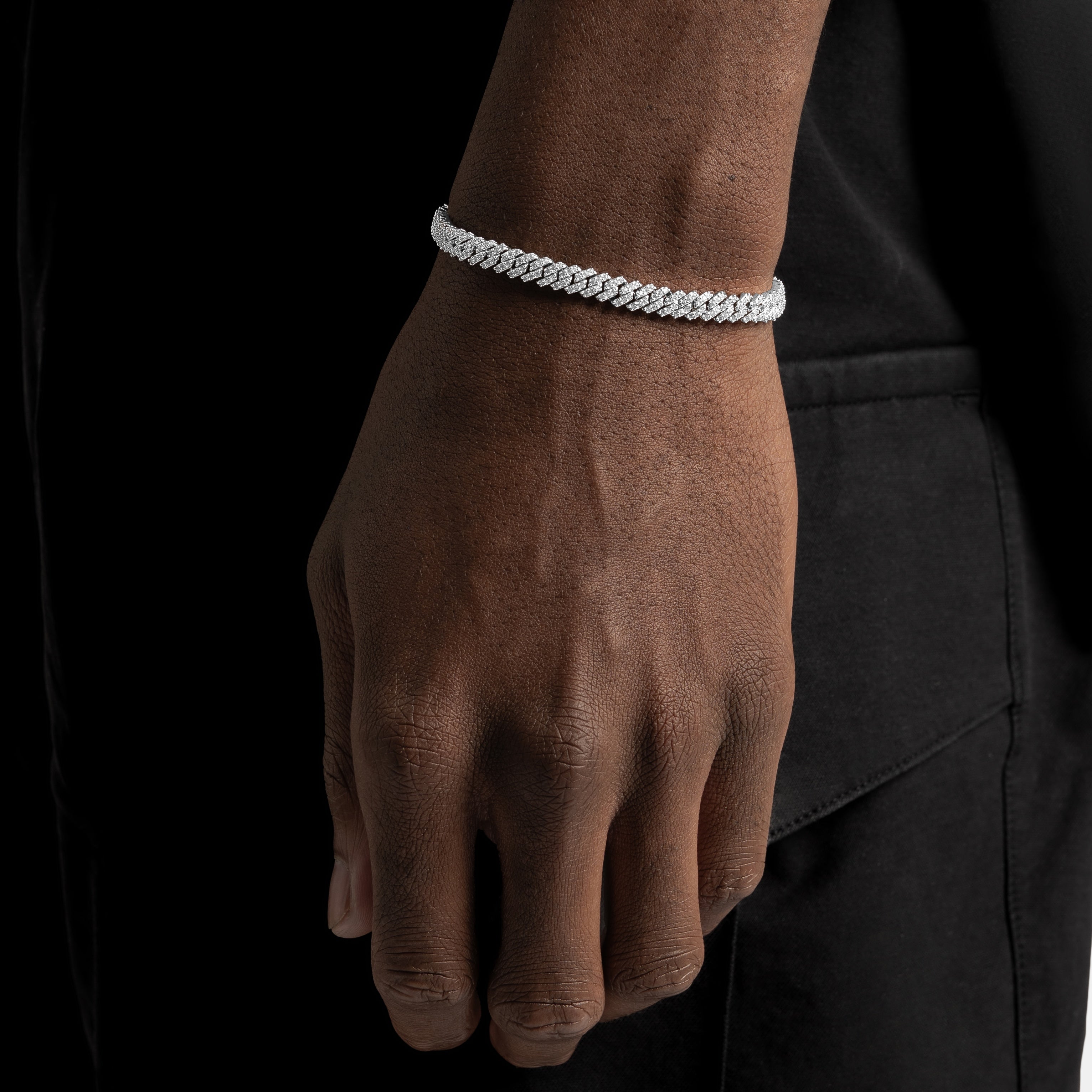 5mm Prong Cuban Bracelet