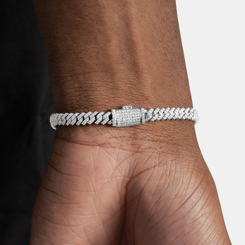 5mm Prong Cuban Bracelet
