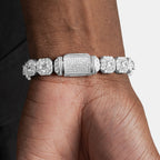 Cluster Tennis Bracelet