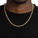 5mm Figaro Chain Gold