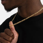 5mm Figaro Chain Gold