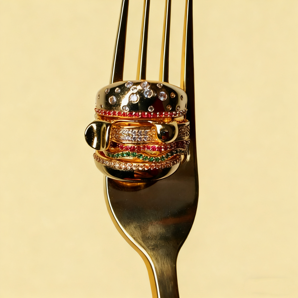 The GUD BURGER - Burger Stack Ring