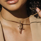 Crucifix Pendant Gold