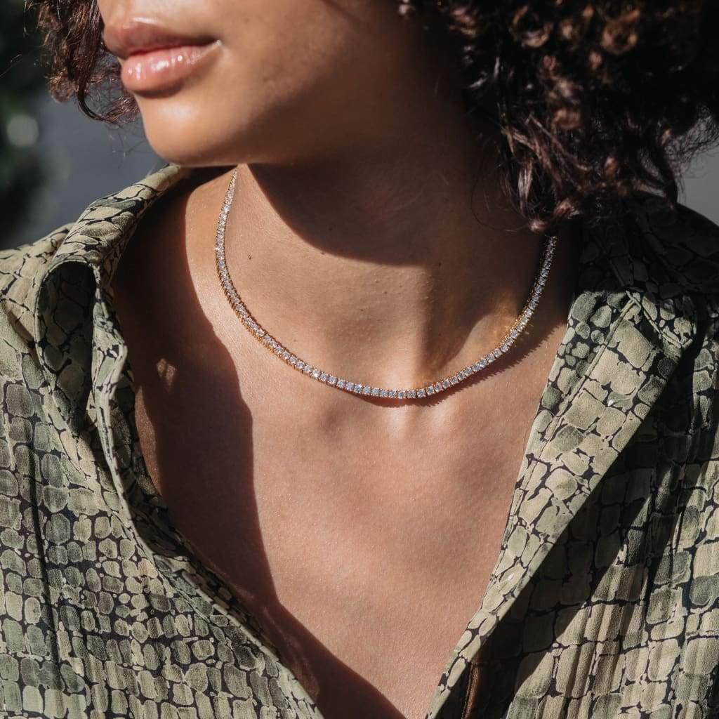 3mm Tennis Chain Gold