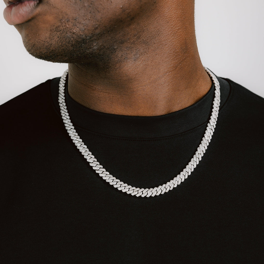 8mm Prong Cuban Chain
