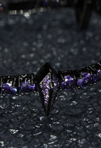 [LUMI47] Black Panther Tennis Bracelet, AAAAA+ Premium CZ Iced out Bracelet (Multi Color Available), Ideal Gift option