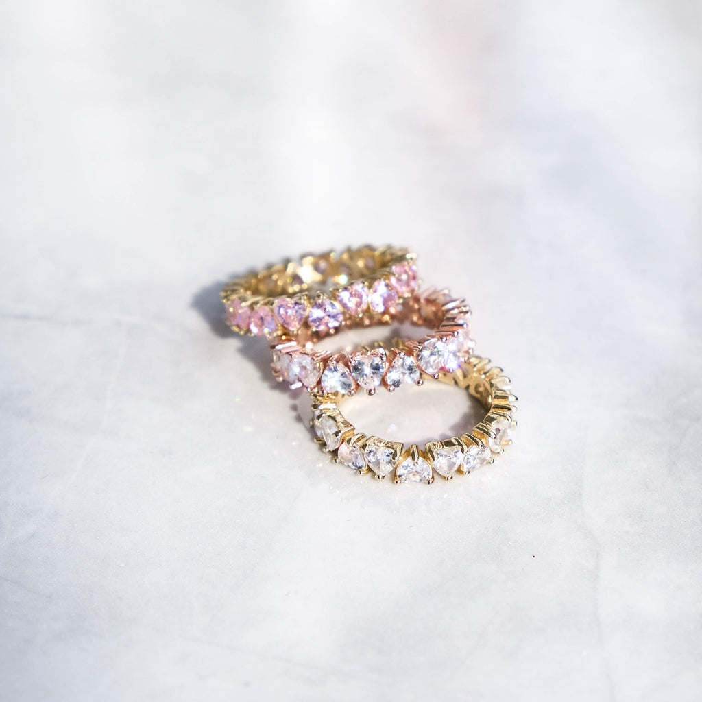 Heart Eternity Ring