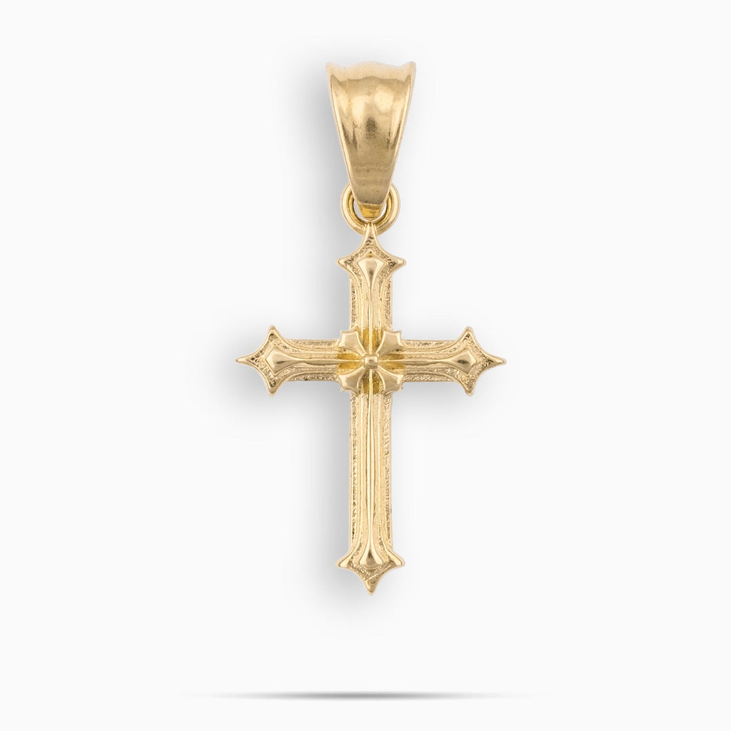 Vintage Cross Pendant Gold