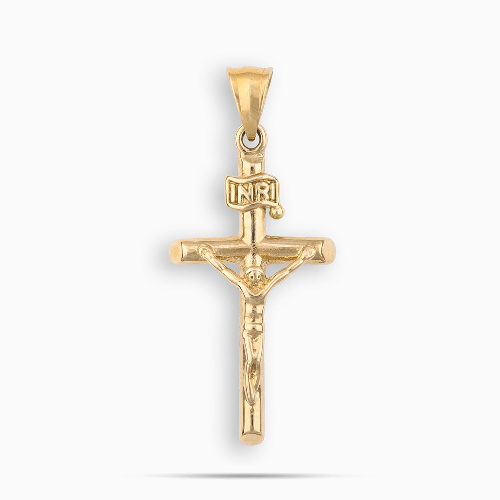 Crucifix Pendant Gold