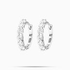 Iced Hoop Earrings