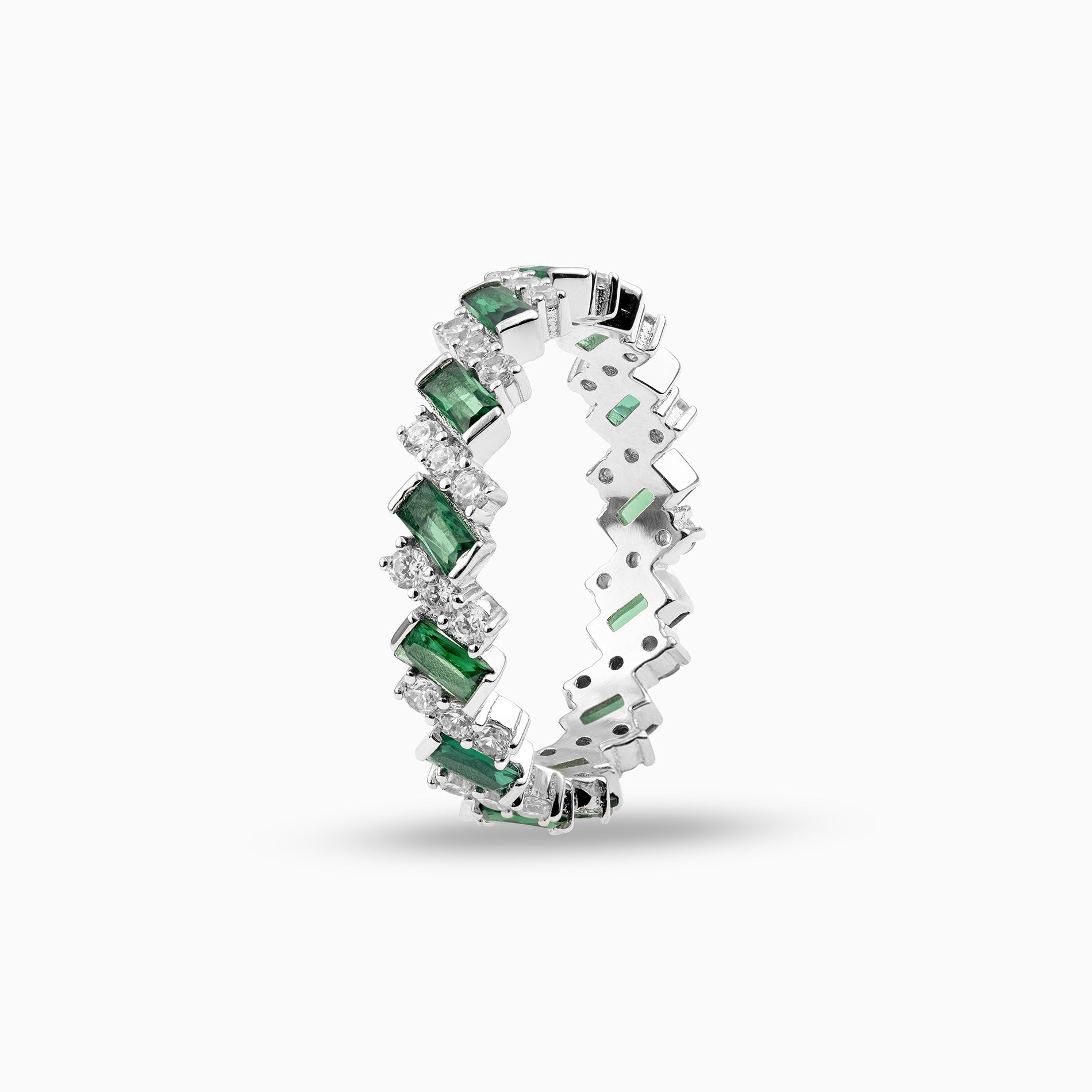 Emerald Green Ice Ring