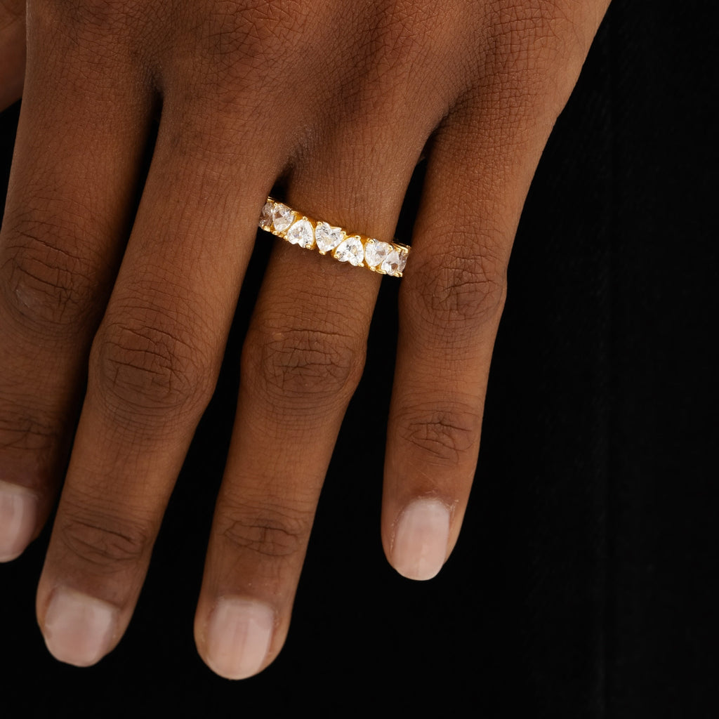 Heart Eternity Ring