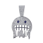 Hip-Hop Pendant Cuban Chain / Iced-Out Pendant Necklace for Men / American-Style Diamond Hiphop Rapper Full-Diamond Accessory