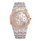 Creative/European & American Hip-Hop/Trendy/Full Diamond/Starry Full Diamond/Personalized Design Men’s Watch