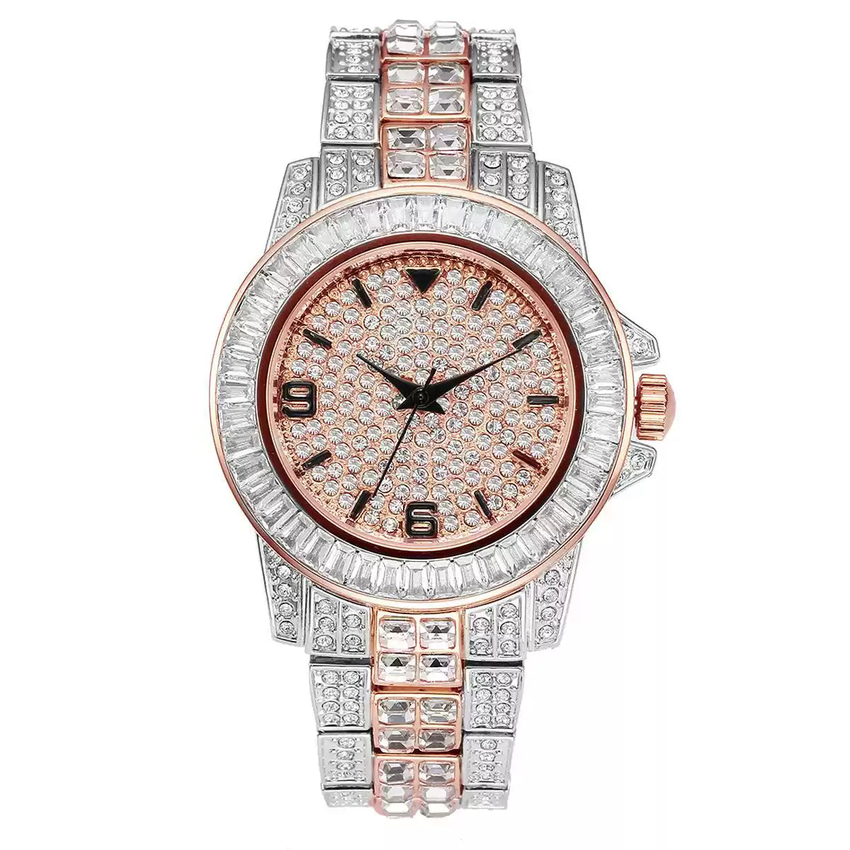 Starry Sky / European & American Hip-Hop / Niche / New Style / Full Diamond / High-End Luxury Men's Watch
