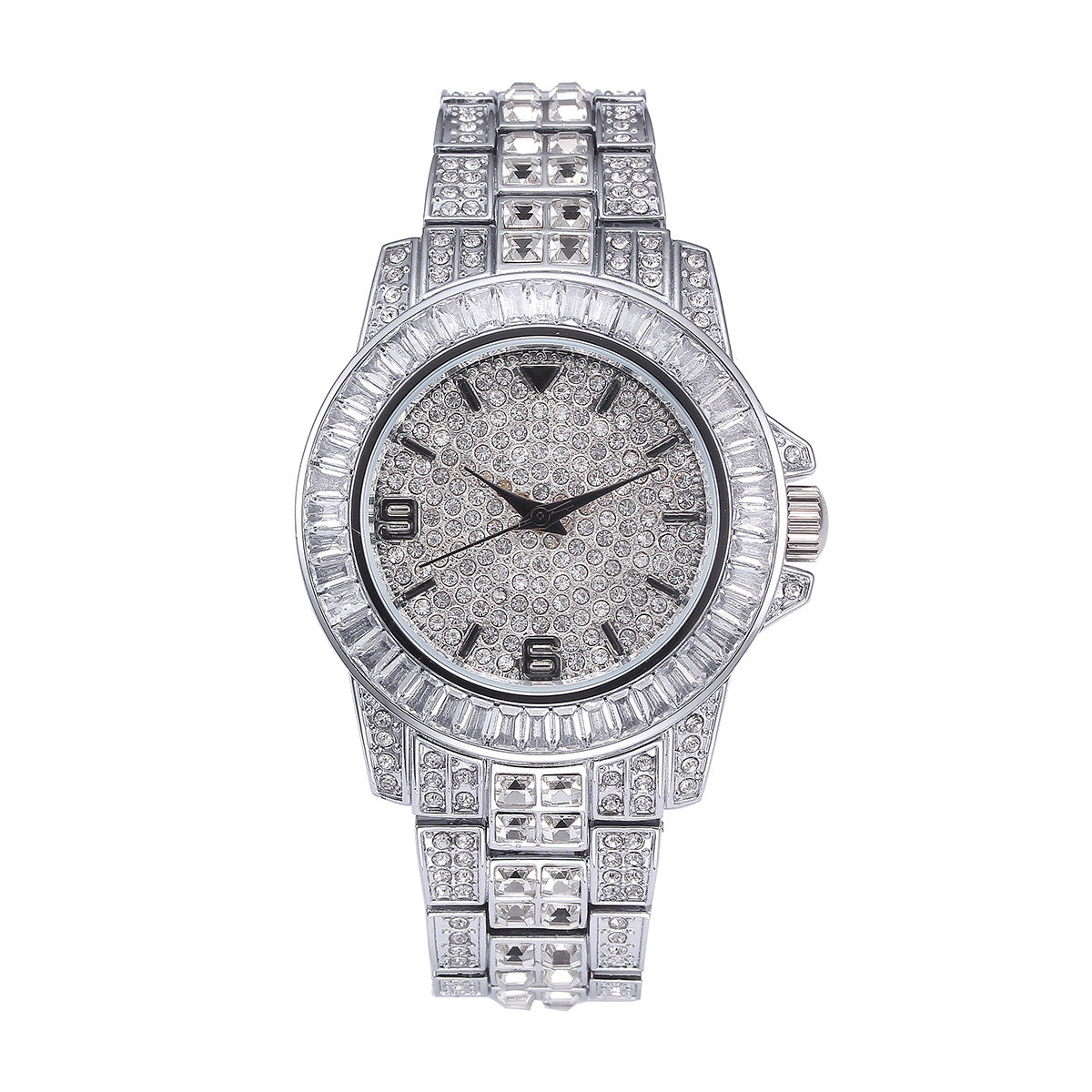 Starry Sky / European & American Hip-Hop / Niche / New Style / Full Diamond / High-End Luxury Men's Watch