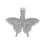 Hip-Hop Pendant Cuban Chain / Iced-Out Pendant Necklace for Men / American-Style Diamond Hiphop Rapper Full-Diamond Accessory