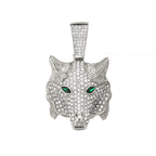 Hip-Hop Pendant Cuban Chain / Iced-Out Pendant Necklace for Men / American-Style Diamond Hiphop Rapper Full-Diamond Accessory