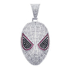 Hip-Hop Pendant Cuban Chain / Iced-Out Pendant Necklace for Men / American-Style Diamond Hiphop Rapper Full-Diamond Accessory