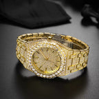 Full Diamond / Starry Sky / Wristwatch / High-End Luxury / European & American Hip-Hop / Niche / Black Warrior Watch