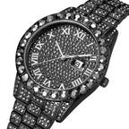 Trendy / Fashion / European & American / Ultra-Shiny / Nightclub / Full Diamond / Starry Sky / Hip-Hop Men's Watch