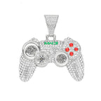 Hip-Hop Pendant Cuban Chain / Iced-Out Pendant Necklace for Men / American-Style Diamond Hiphop Rapper Full-Diamond Accessory