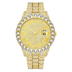 Trendy / Fashion / European & American / Ultra-Shiny / Nightclub / Full Diamond / Starry Sky / Hip-Hop Men's Watch